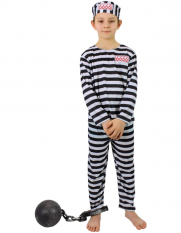 Dětský kostým vězeň 4-6let