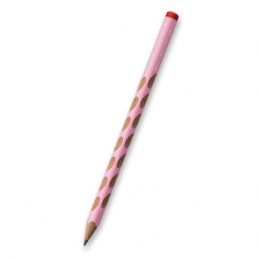 Grafitová tužka Stabilo EASYgraph Pastel pro praváky růžová