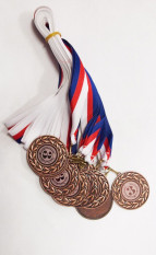 Medaile kovová 3.místo