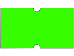 Etikety do kleští COLA-PLY 22x12mm 1250 etiket zelené