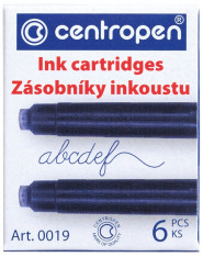 Inkoustové bombičky Centropen 6ks