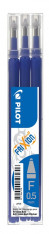 Náplň Pilot pro Roller FriXion Ball 0.5 F 3ks modrá