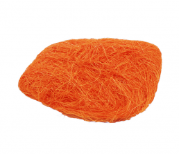 Sisalové vlákno 50g oranžové