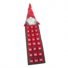 Adventní textilní kalendář Trpaslík