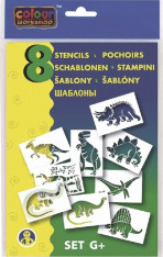 Papírové šablony Dinosaurus