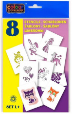 Papírové šablony Holky