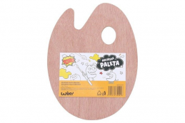 Malířská dřevěná paleta