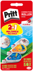 Korekční strojek Pritt Mini Multipack 2+1