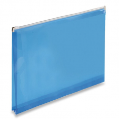 Desky A4 zip rozšířené modré