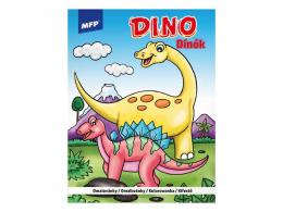 Omalovánky A4 Dino