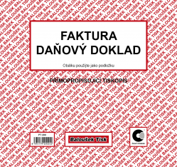 Faktura 2/3 daňový doklad NCR