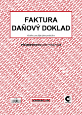 Faktura A4 daňový doklad NCR