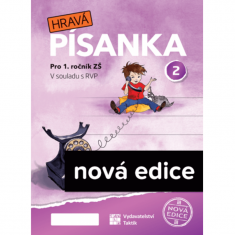 1.ročník Český jazyk Hravá písanka 2.díl Nová edice