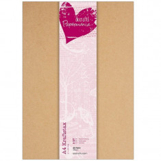 Papír na scrapbooking A4 280g/m2 25ks  Kraftstax