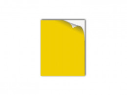 Samolepicí papír A4 žlutý