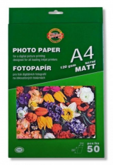 Fotopapír K-I-N A4 120g 50ls mat