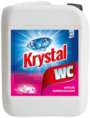 KRYSTAL WC kyselý na nerez a keramiku růžový 5l