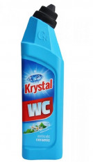 KRYSTAL WC kyselý čistič modrý na keramiku 750ml