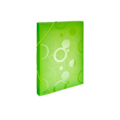 Mapa 253 polypropylen box s gumou Neo Colori zelená