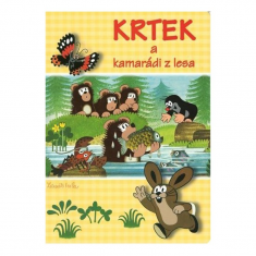 Omalovánky A4 Krtek a kamarádi z lesa