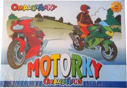 Omalovánky Motorky A5