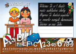 Uvítací list pro ZŠ A4