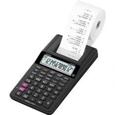 Kalkulačka CASIO HR-8RCE BK s tiskem černá