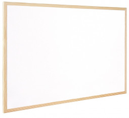 Magnetická tabule Bi-silque dřevěný rám 900x600mm