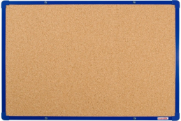 Korková tabule BoardOK 900x600mm modrý rám