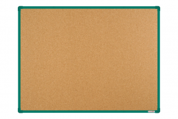 Korková tabule BoardOK 1200x900cm zelený rám