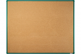 Korková tabule BoardOK zelený rám 1500x1200mm