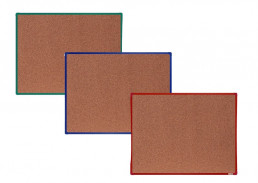 Korková tabule BoardOK 1800x1200mm červený AL rám