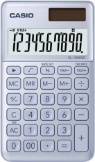 Kapesní kalkulačka CASIO SL 1000SC stříbrno-modrá