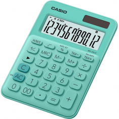 Stolní kalkulačka CASIO MS 20UC zelená