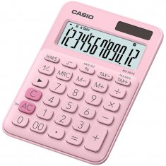 Stolní kalkulačka CASIO MS 20UC růžová