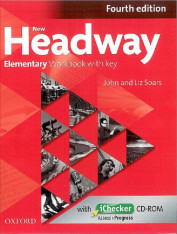 Anglický jazyk New Headway Elementary Workbook Fourth Edition