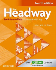 Anglický jazyk New Headway Pre-intermediate Workbook Fourth Edition