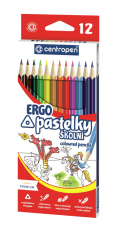 Trojhranné pastelky Centropen 12ks