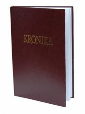 Kronika A4 100ls bordó koženka