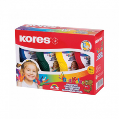 Prstové barvy Kores 4ks