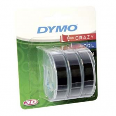 Páska Dymo Omega 9mmx3m 3D černá