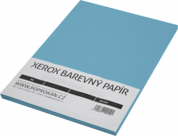 Barevný kancelářský papír modrá pastelová tmavá A4 80g