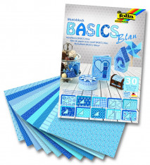 Papír VV motiv A4 / blok / 30 ks / 80 g - 270 g / Basics