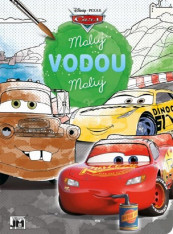 Omalovánky vodové Auta A4
