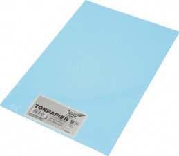 Barevný papír A3 130g 50ls modrý Ice