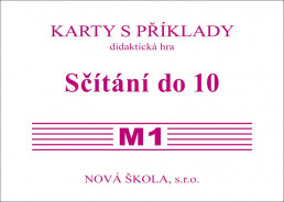 1.ročník Matematika Karty s příklady Sčítání do 10 M1