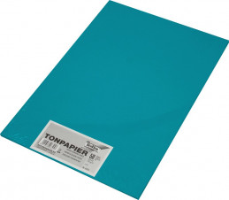 Barevný papír A3 130g 50ls tmavě modrá tyrkysová