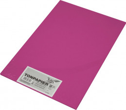Barevný papír A3 130g 50ls tmavě růžová