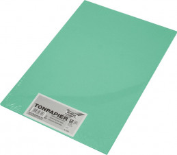 Barevný papír A3 130g 50ls zelená mint