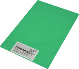 Barevný papír 130g A3 50ls zelený smaragd